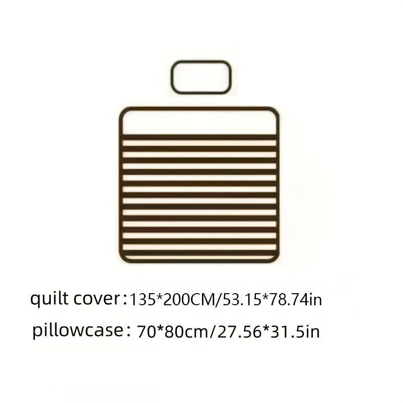 Set Blu Zaffiro 2/3 pezzi - 1 copripiumino + 1/2 federe