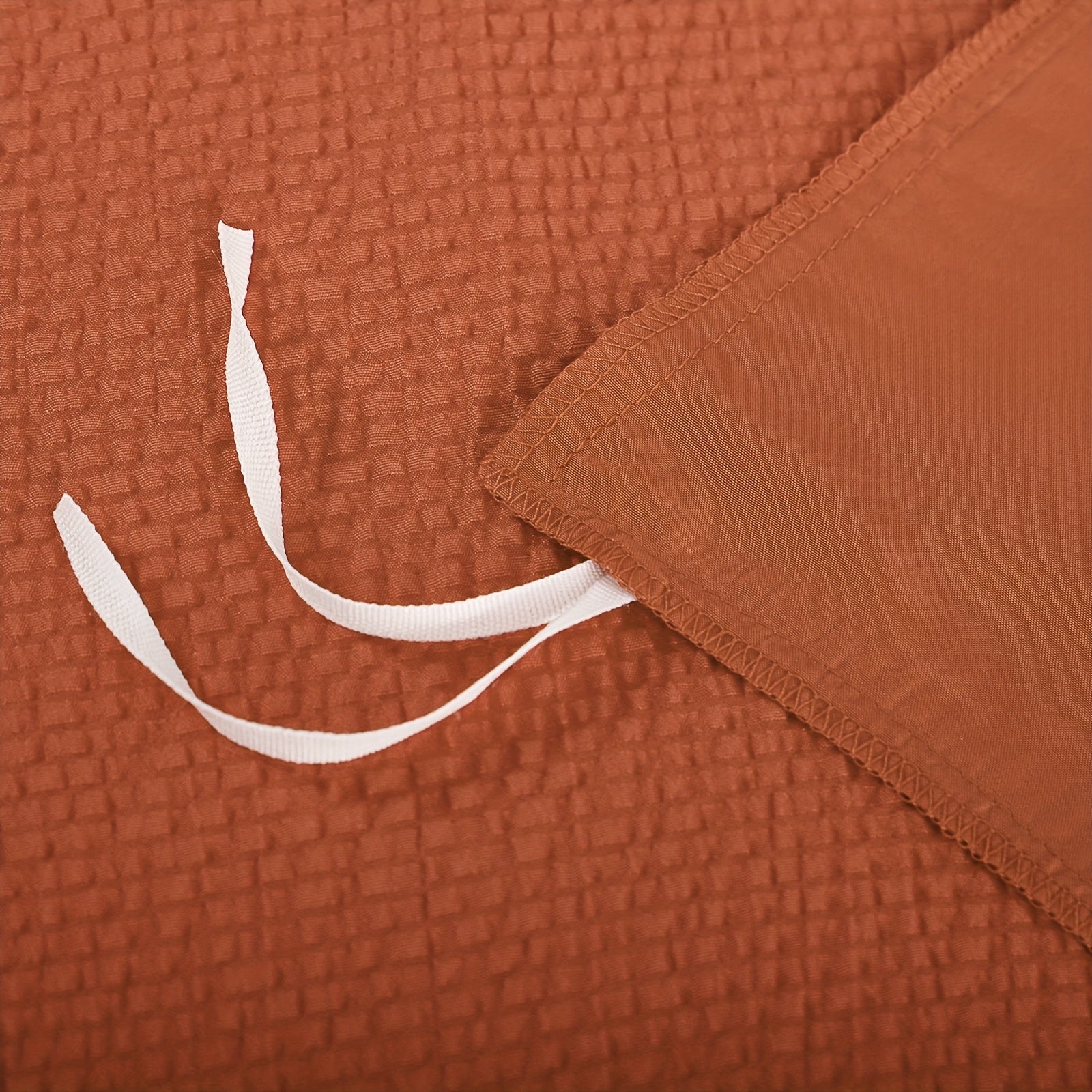 2/3pcs Seersucker Bedding Set, Soft Solid Color Brushed Microfiber Duvet Cover with Pillowcase 80x80cm, Modern & Easy Care