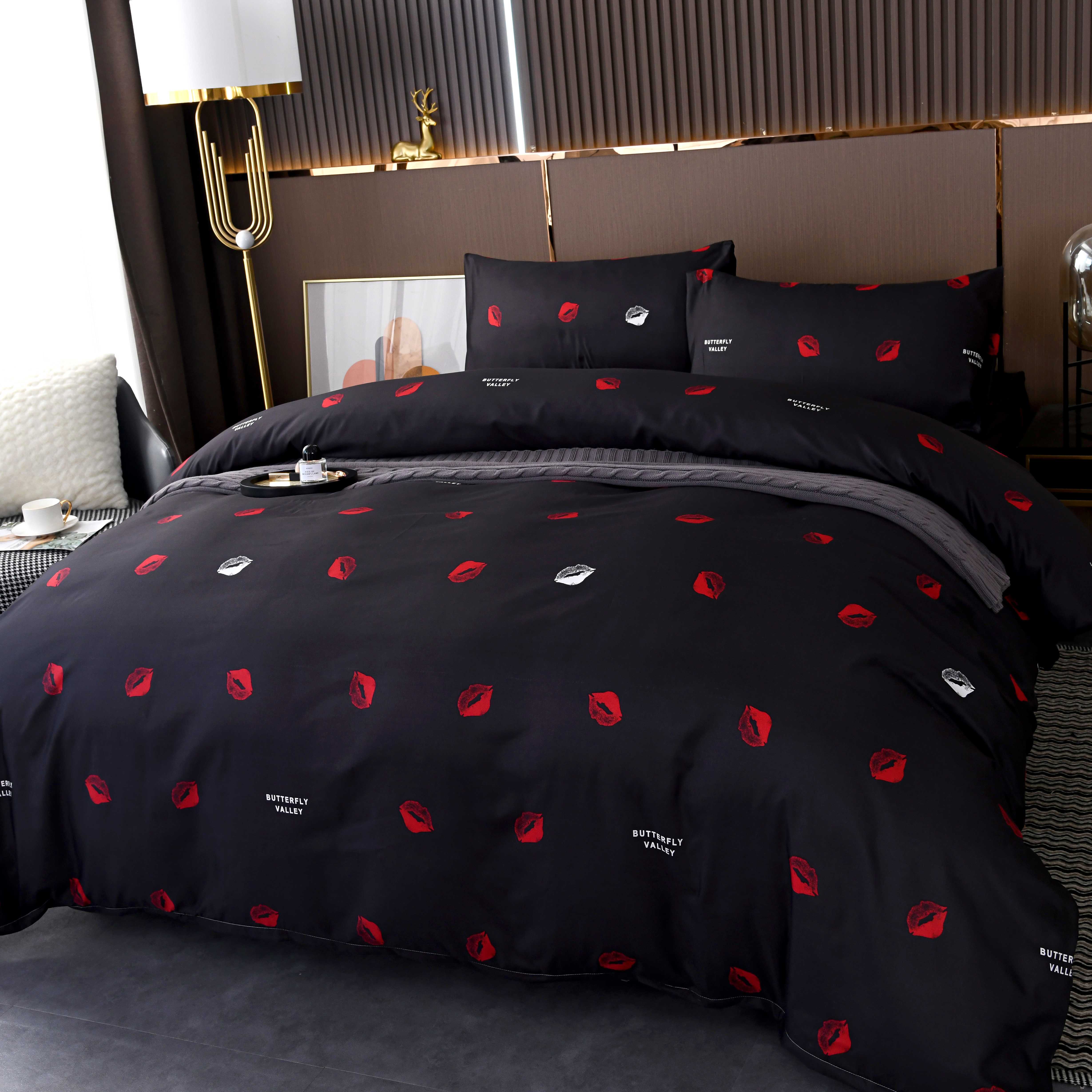 Set copripiumino – 3 pezzi: copripiumino, lenzuolo con angoli e 1 federa