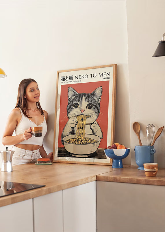 Poster da Arredo su Carta Premium - Neko