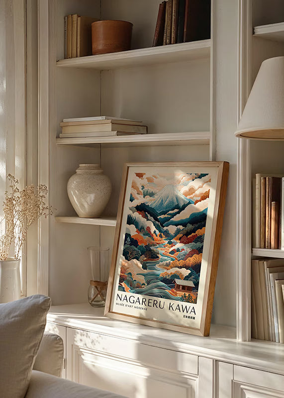 Poster da Arredo su Carta Premium - Nagareru Kawa