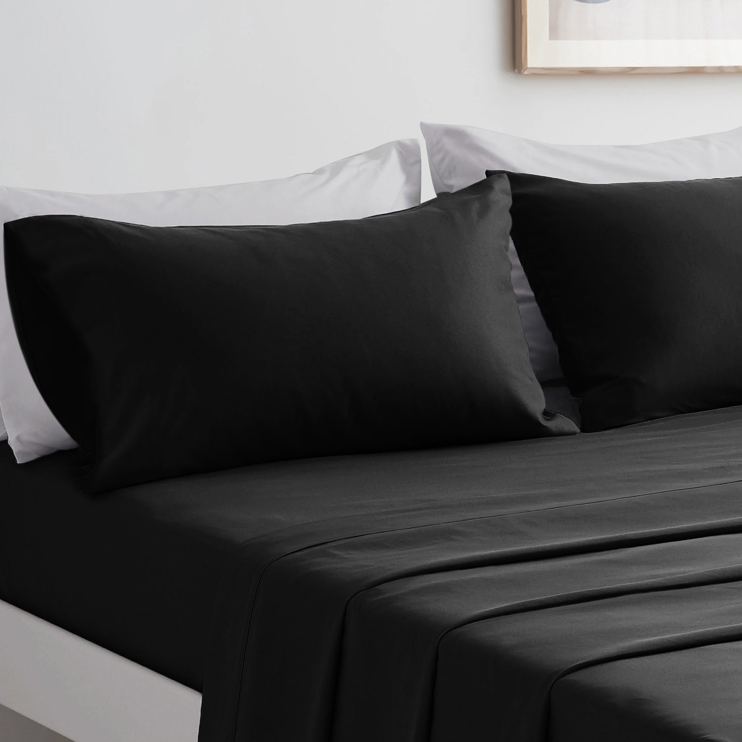 Completo Lenzuola 3/4 Pezzi in Microfibra - Lenzuolo con Angoli