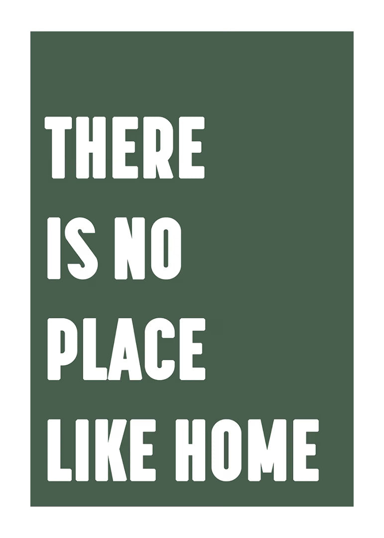 Poster da Arredo su Carta Premium - There is No Place Like Home