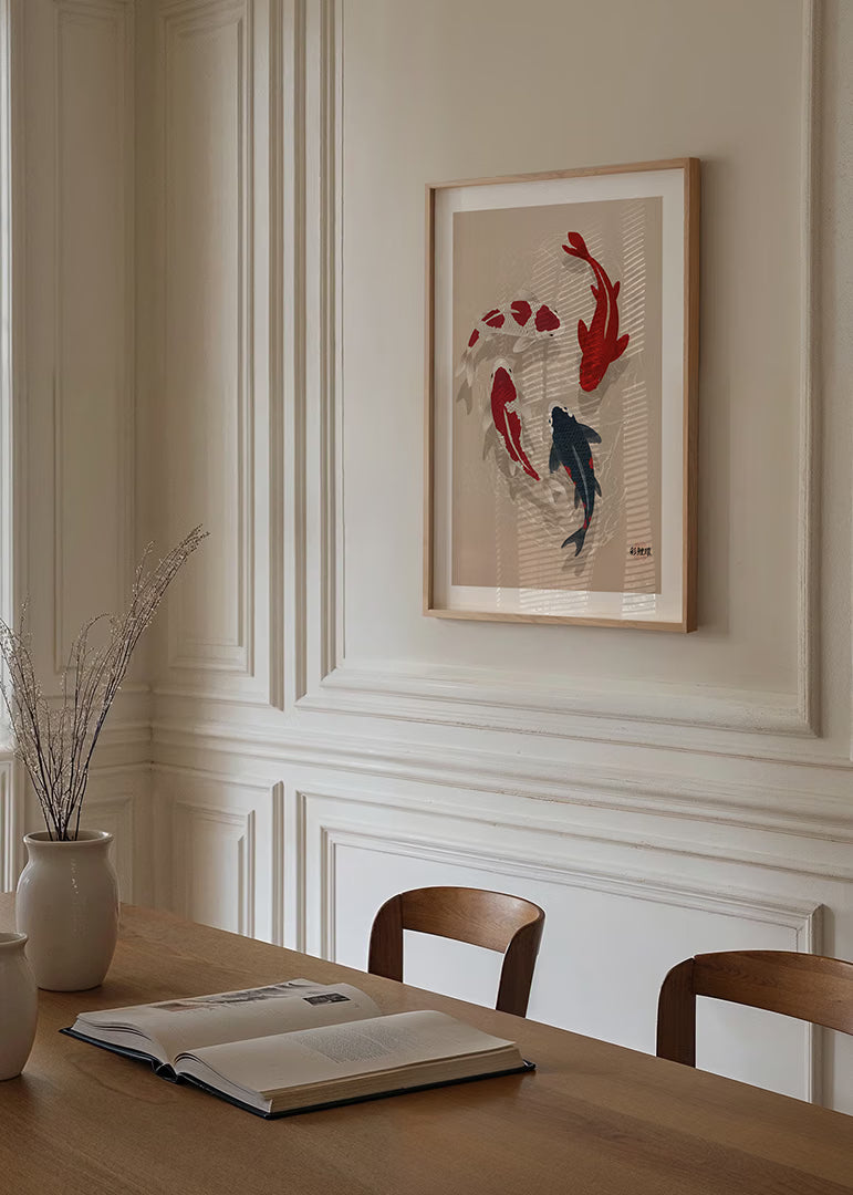 Poster da Arredo su Carta Premium - Koi