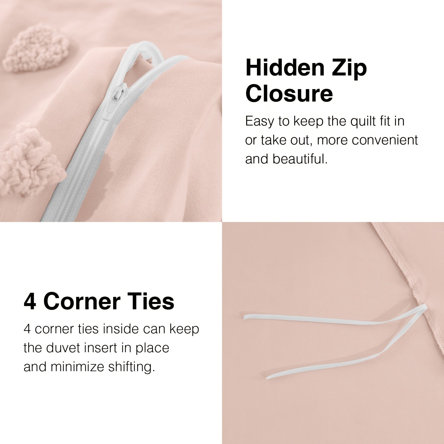 Set Copripiumino + federe Cuoricini - Trapuntato