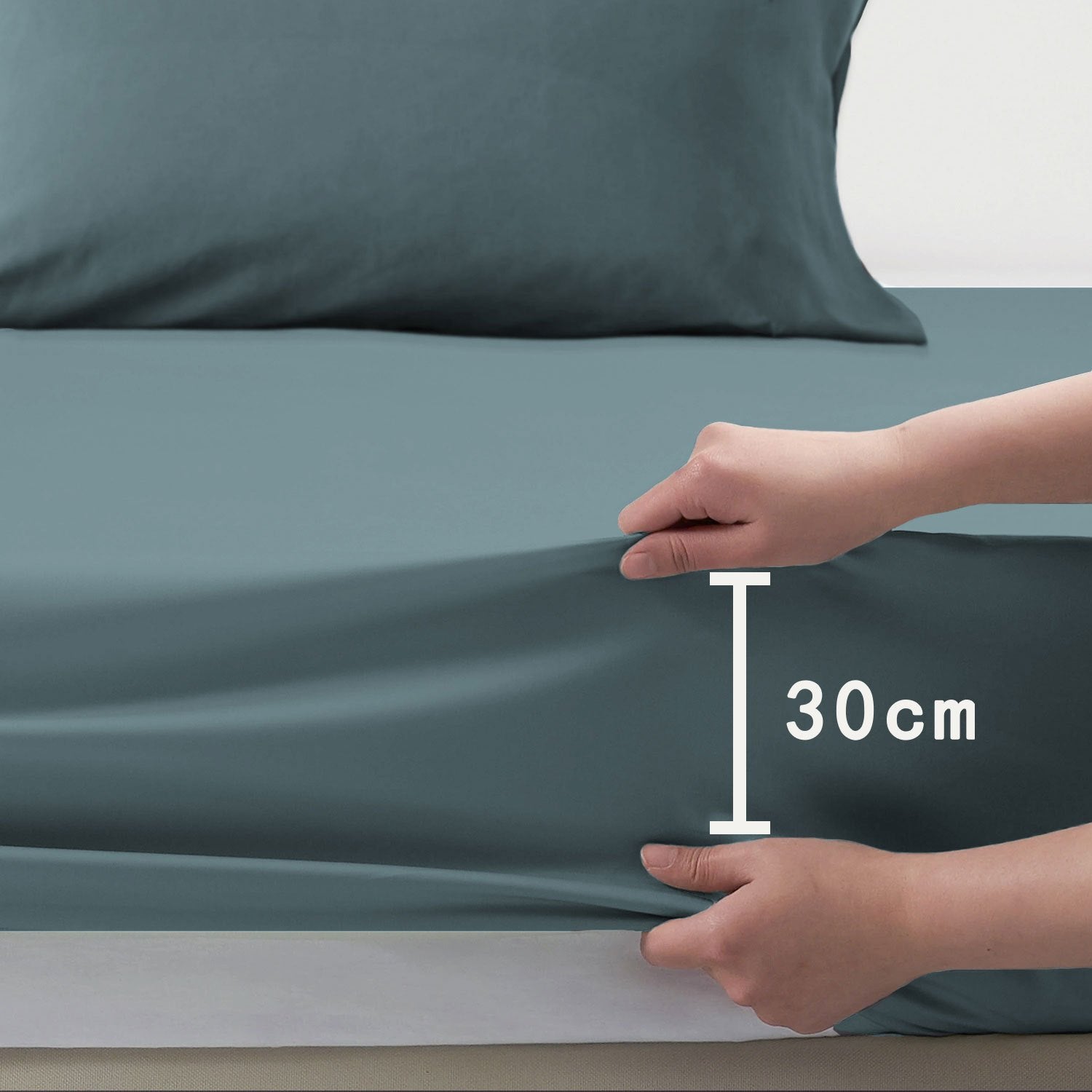 Completo Lenzuola 3/4 Pezzi in Microfibra - Lenzuolo con Angoli