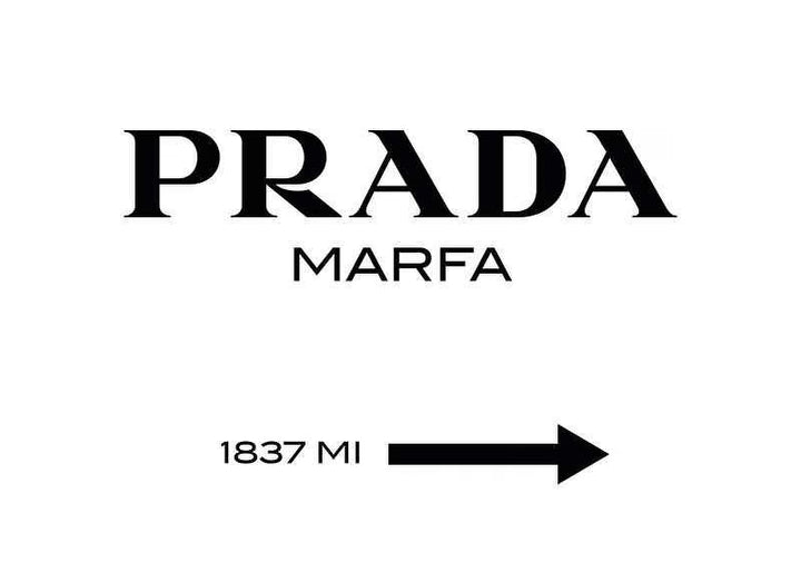 Poster da Arredo su Carta Premium - Prada Marfa