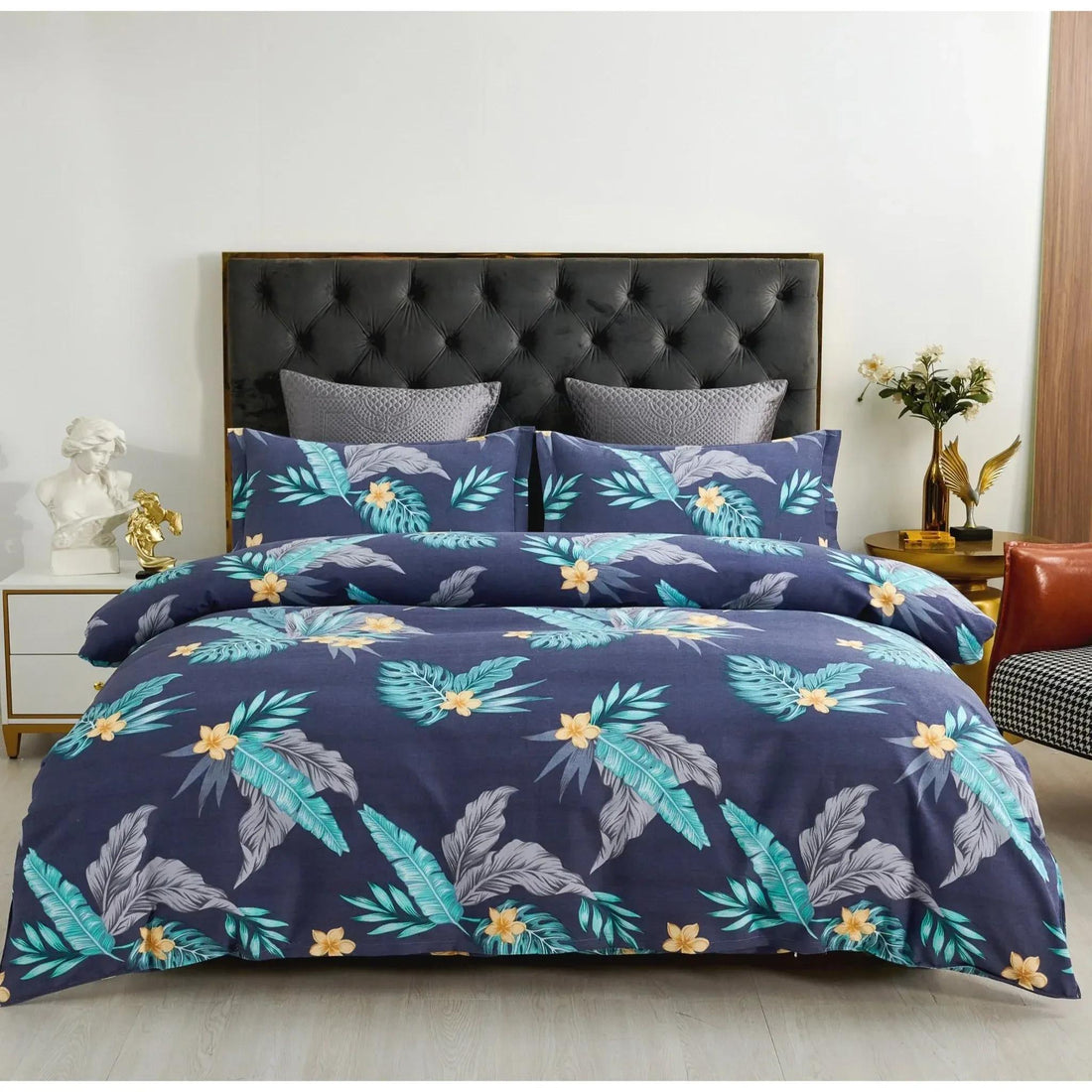 Set copripiumino – 3 pezzi: copripiumino, lenzuolo con angoli e 1 federa