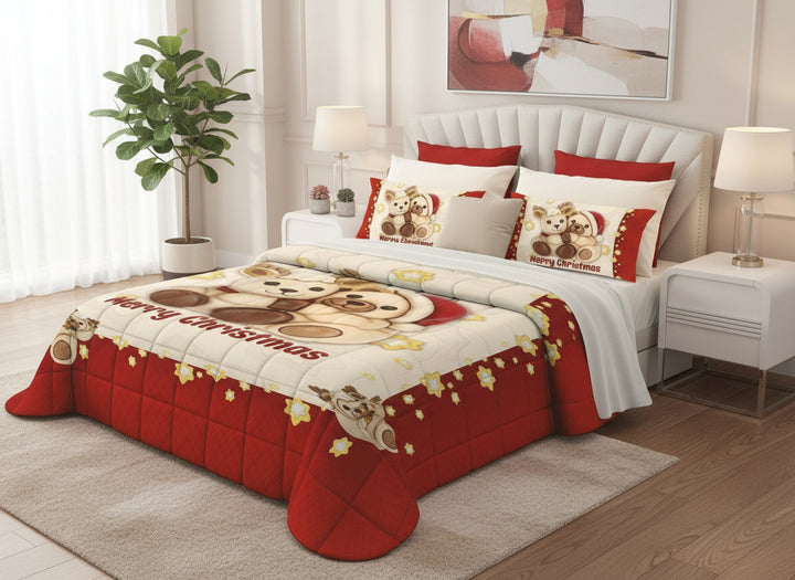 Trapunta Orsetti Natalizi