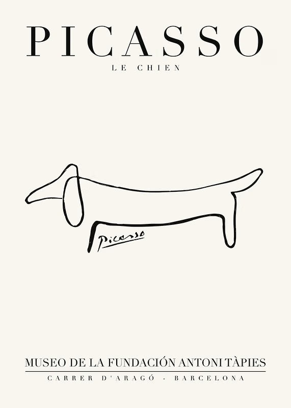 Poster da Arredo su Carta Premium - Il Cane