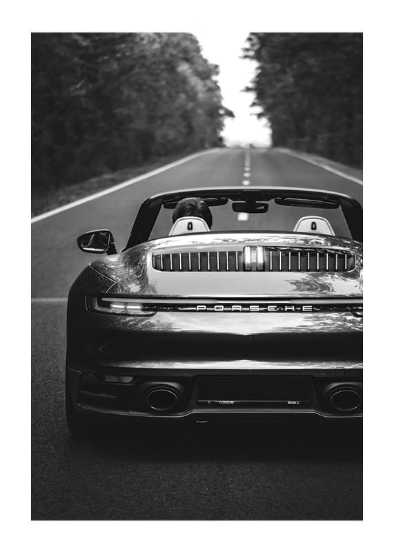 Poster da Arredo su Carta Premium - Porsche 911