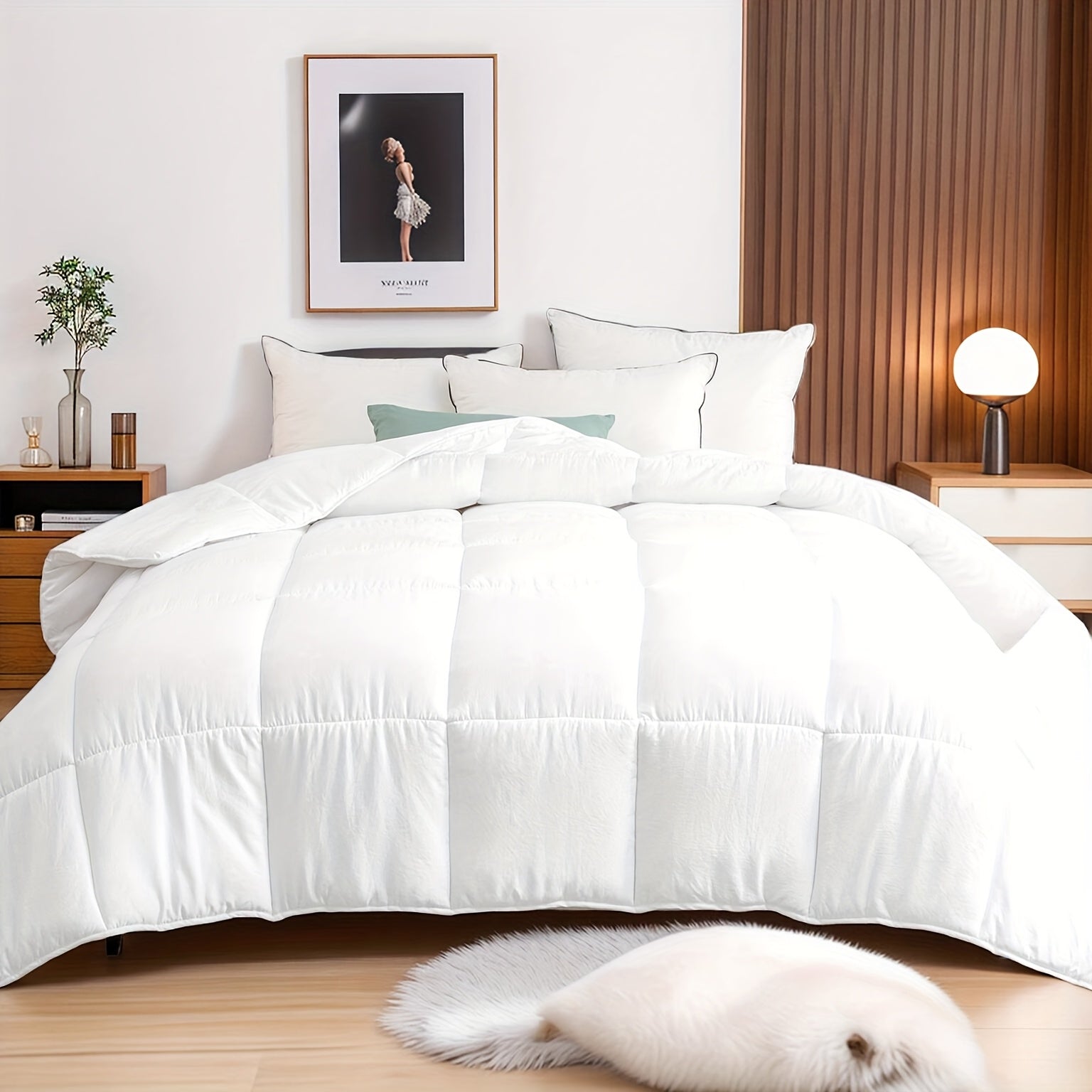 Piumino in piuma d'oca - imbottito in microfibra