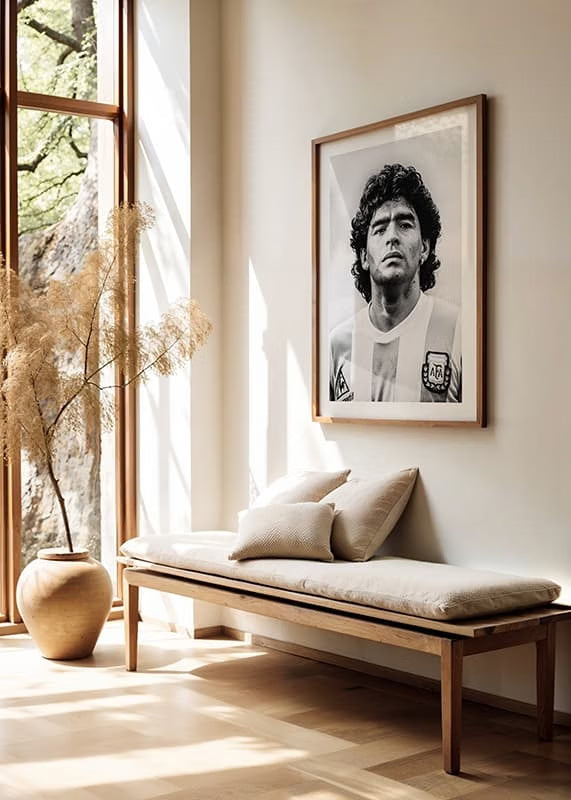 Poster da Arredo su Carta Premium - Diego Armando Maradona