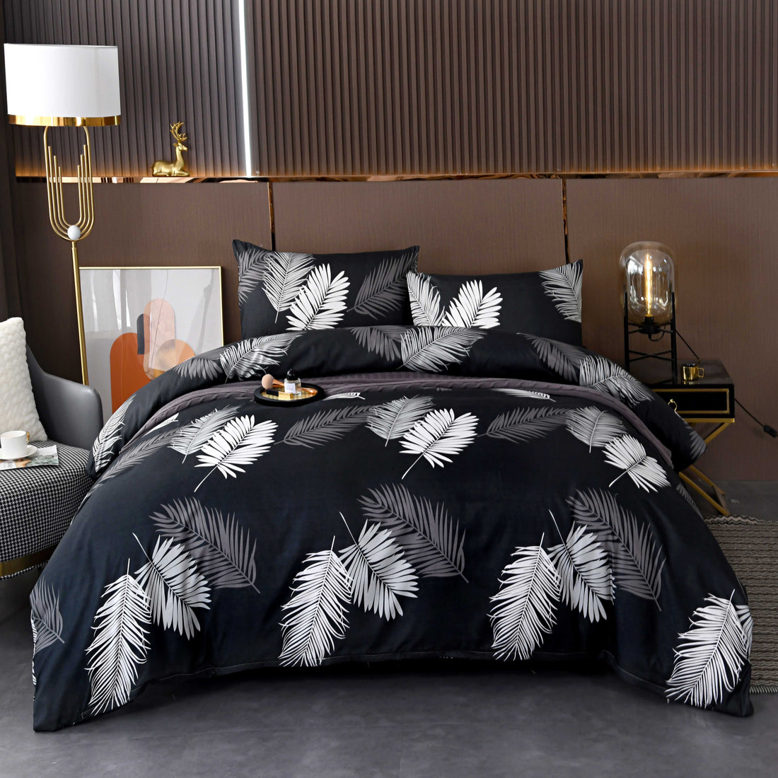 Set copripiumino – 3 pezzi: copripiumino, lenzuolo con angoli e 1 federa