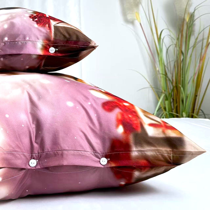 Christmas Dog-Themed 3-Piece Bedding Set, Dog Christmas Bedding Cover, Christmas Animal Print Bedding, Festive Dog Bedding Set, Christmas Dog Duvet Cover, Christmas Dachshund Bedding, Funny Dog Christmas Bedding, Christmas Pe