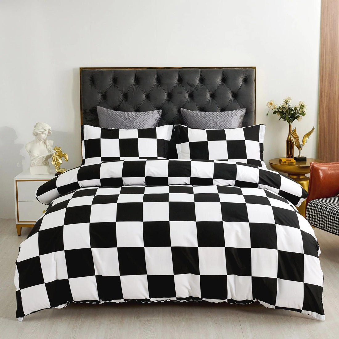 Set copripiumino – 3 pezzi: copripiumino, lenzuolo con angoli e 1 federa