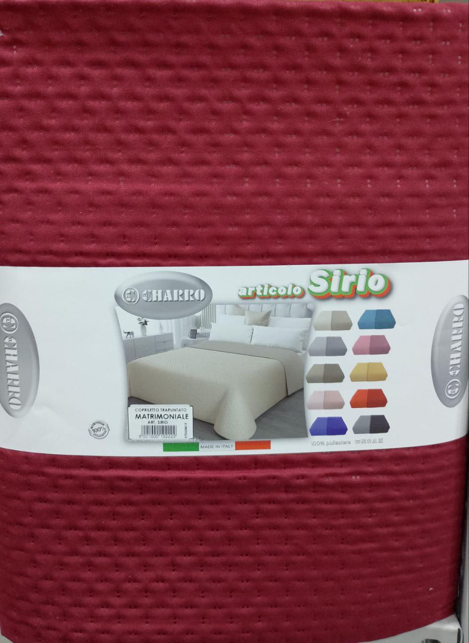 Copriletto tinta unita charro