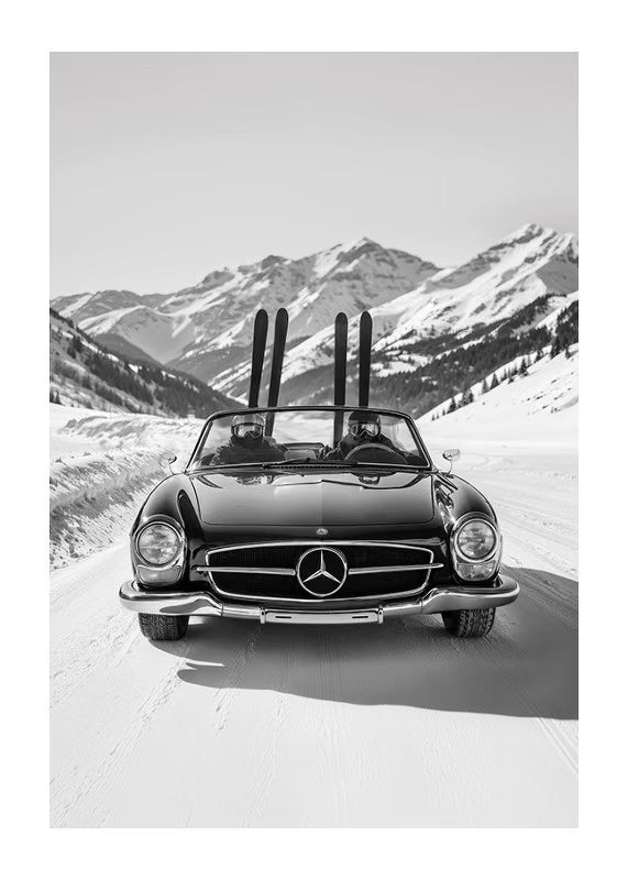 Poster da Arredo su Carta Premium - Mercedes