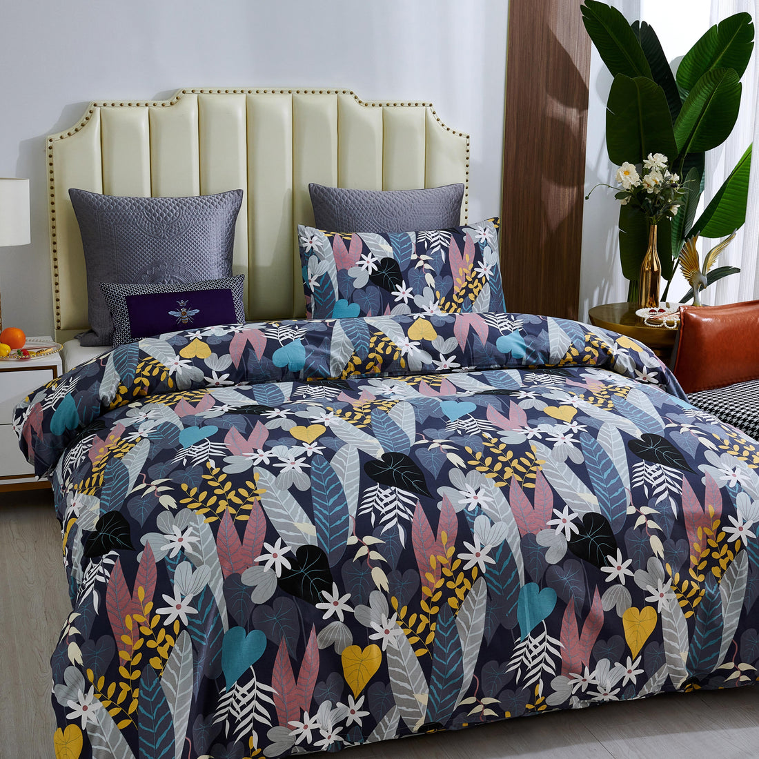 Set copripiumino – 3 pezzi: copripiumino, lenzuolo con angoli e 1 federa