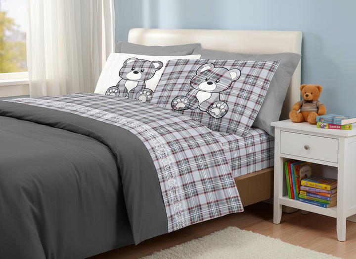 Completo lenzuola pensieri delicati