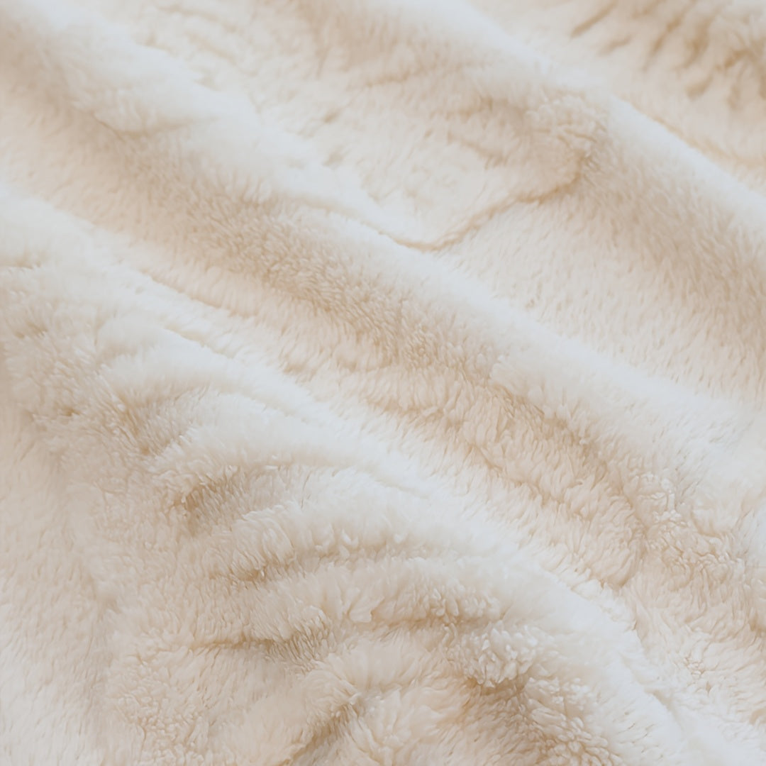 Coperta trapuntata 3D di alta qualità - Pile di flanella testurizzato