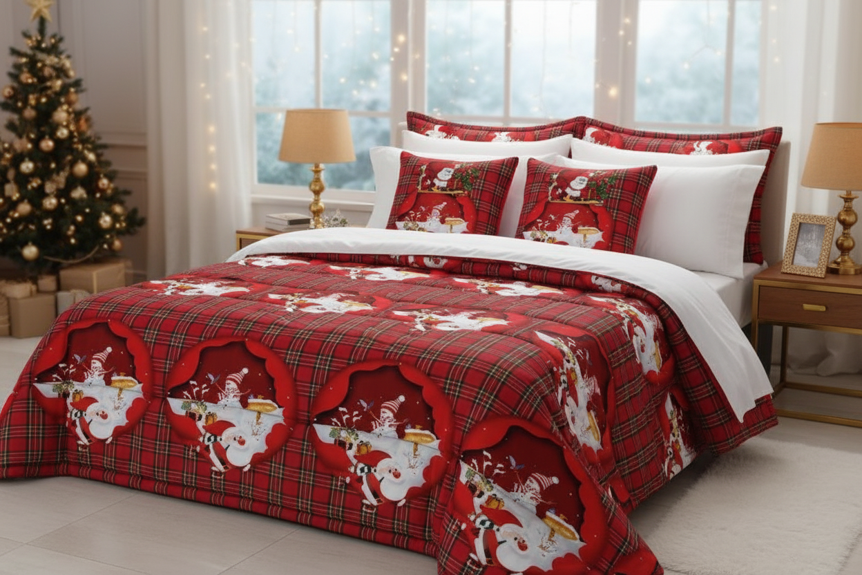 Trapunta natalizia matrimoniale