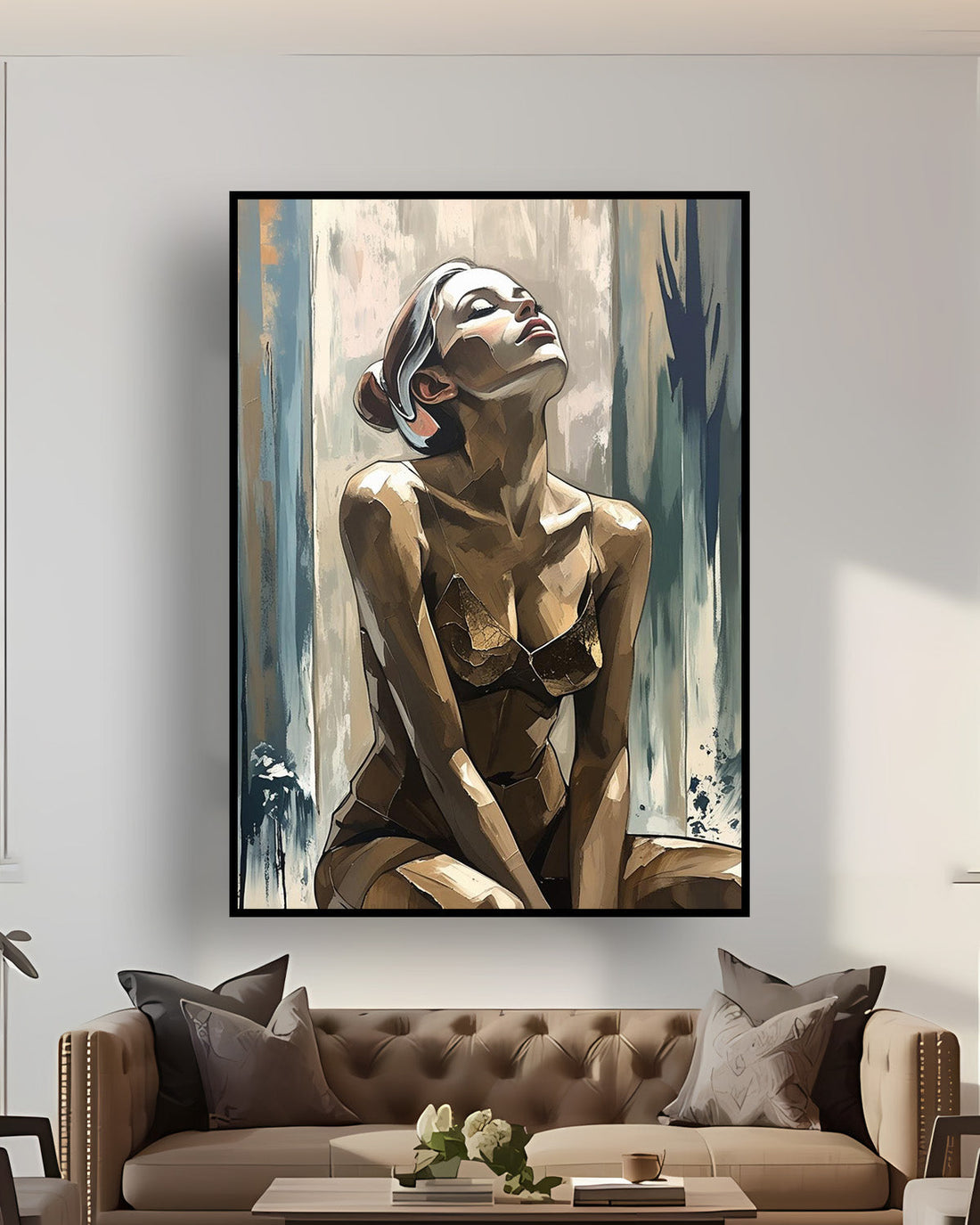 Quadro su tela da parete - Pronto da appendere - Feeling