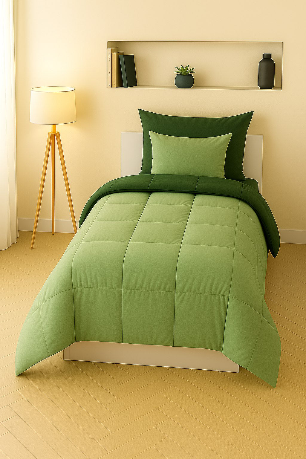 Trapunta Singola Velvet velluto "Nebbiolo" - L'Eleganza Personale e Intensa