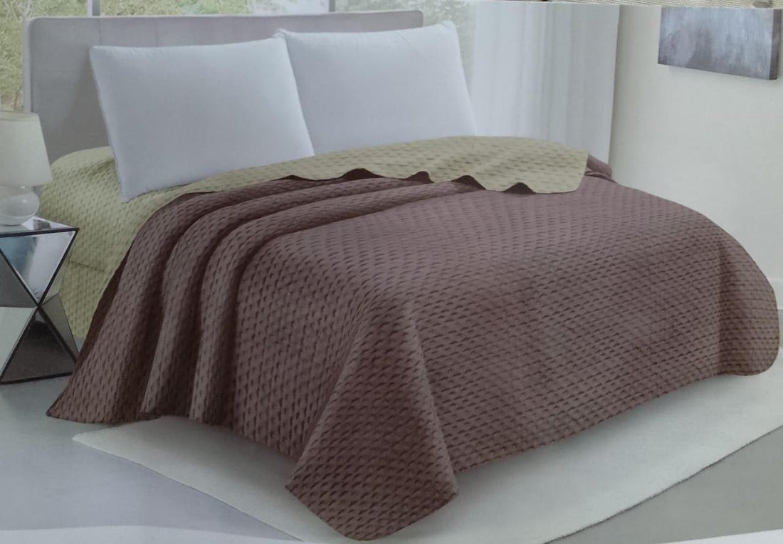 Copriletto tinta unita charro