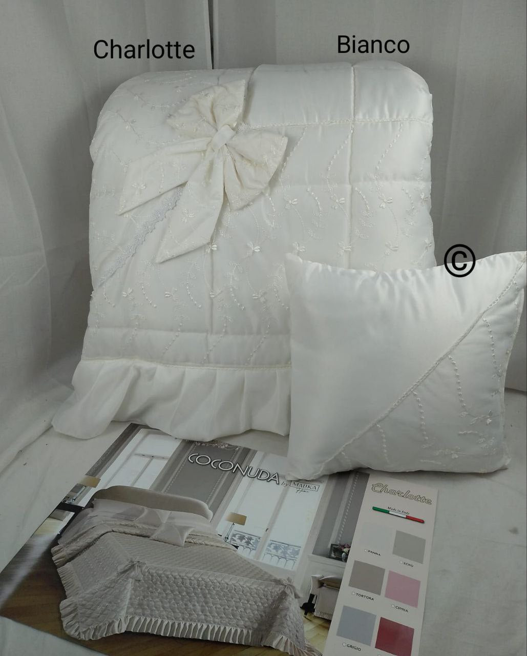 Nuovo modello 2025/2026, la trapunta Charlotte è un capolavoro di design e comfort.