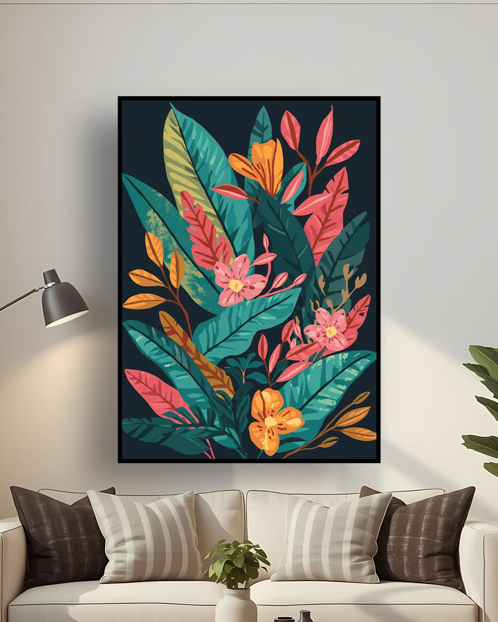 Quadro su tela da parete - Pronto da appendere - Ginevra