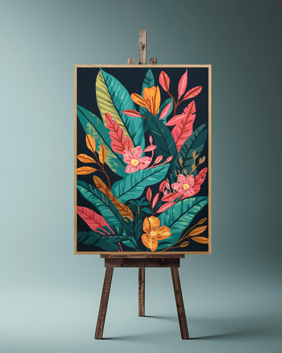 Quadro su tela da parete - Pronto da appendere - Ginevra