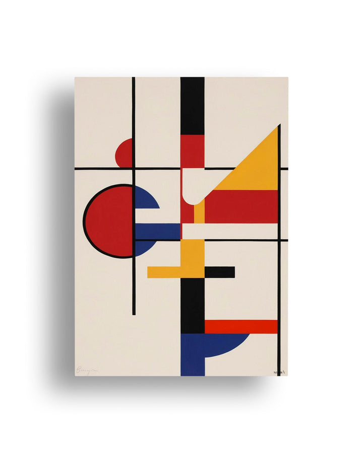 Quadro su tela da parete - Pronto da appendere - Sinfonia di Linee