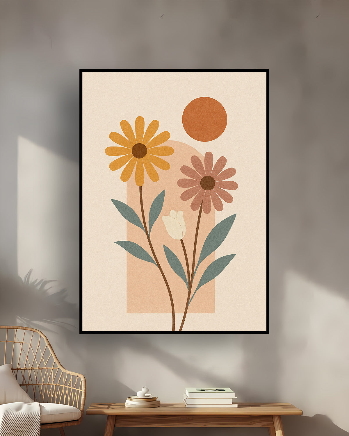 Quadro su tela da parete - Pronto da appendere - Poma