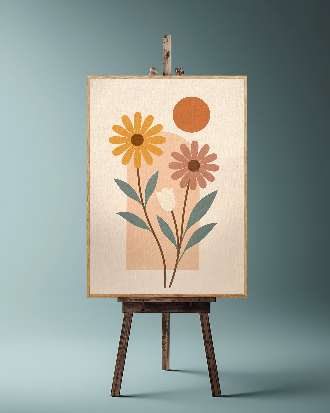 Quadro su tela da parete - Pronto da appendere - Poma