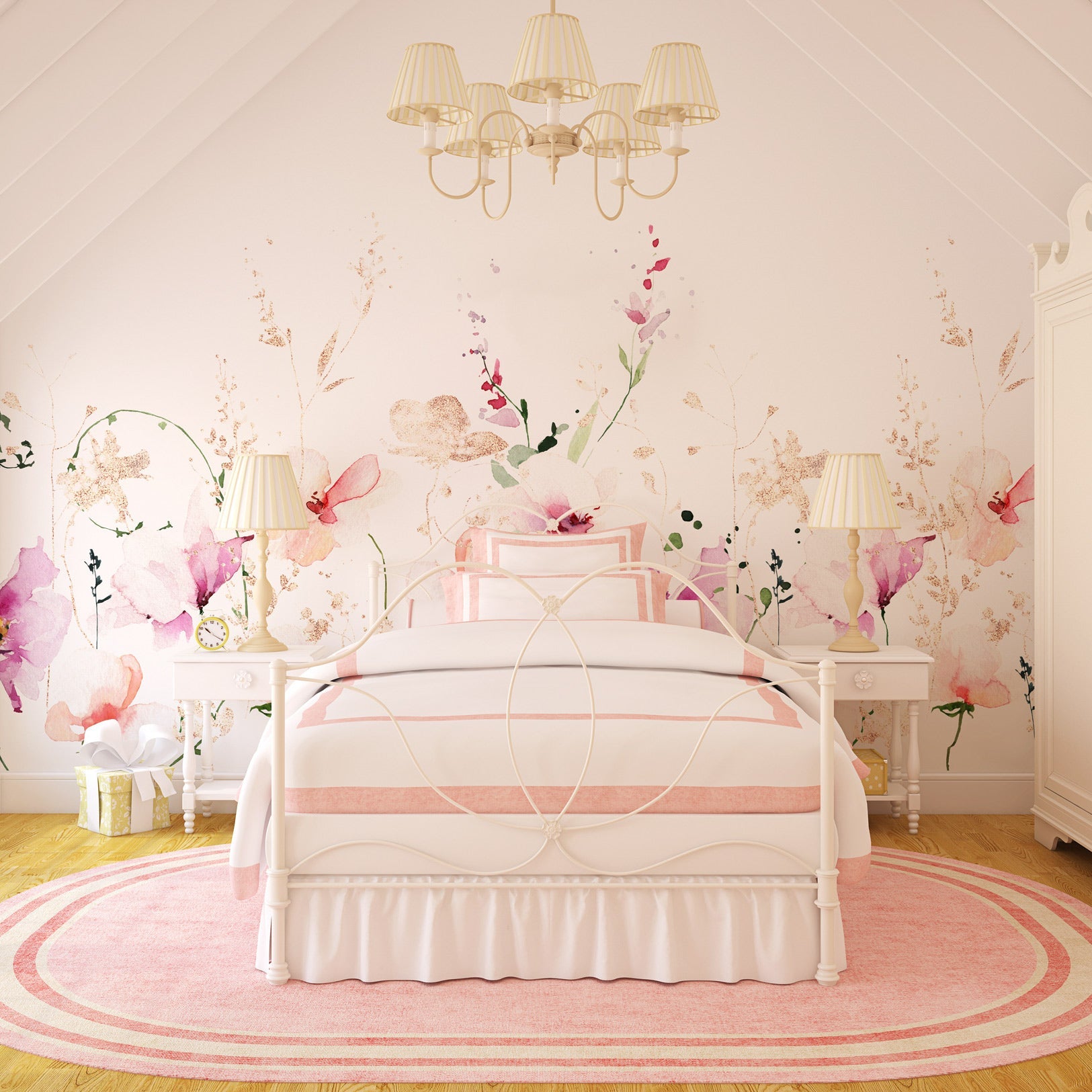 Murale - Fiori d'acqua