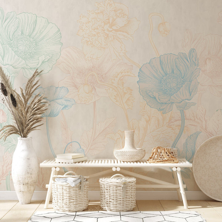 Vintage Wall Mural - Delicatezza