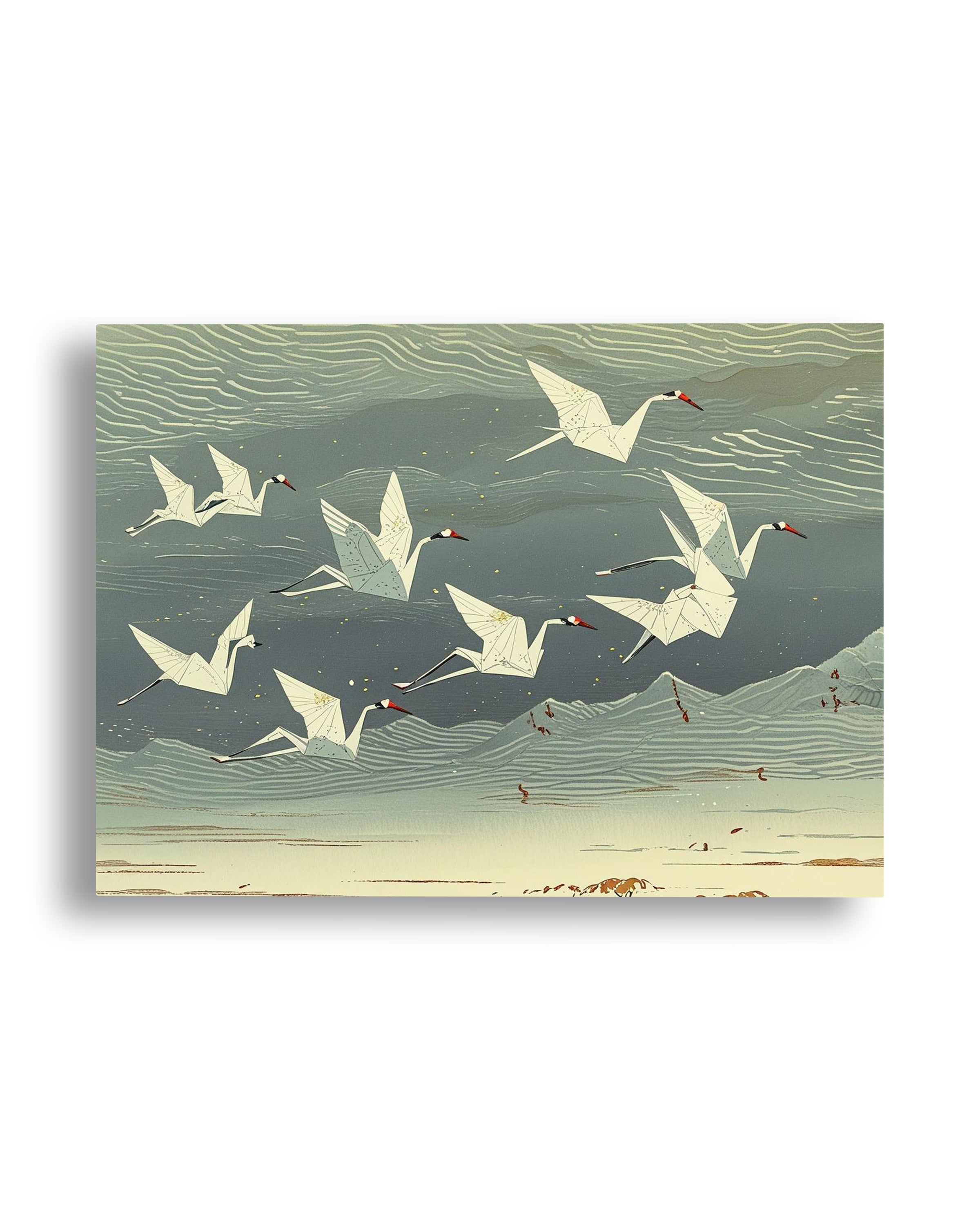 Quadro su tela da parete - Pronto da appendere - Il Volo