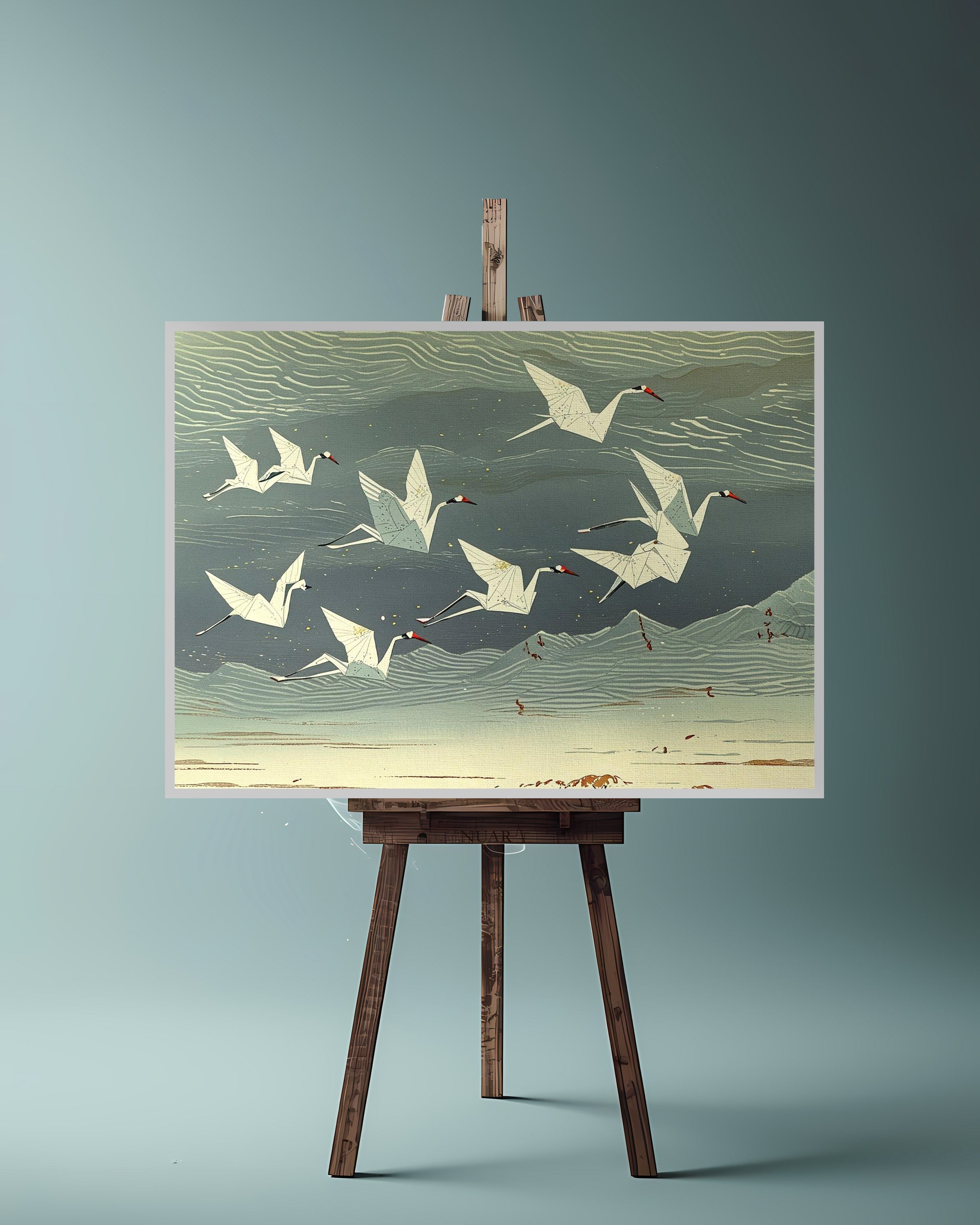 Quadro su tela da parete - Pronto da appendere - Il Volo