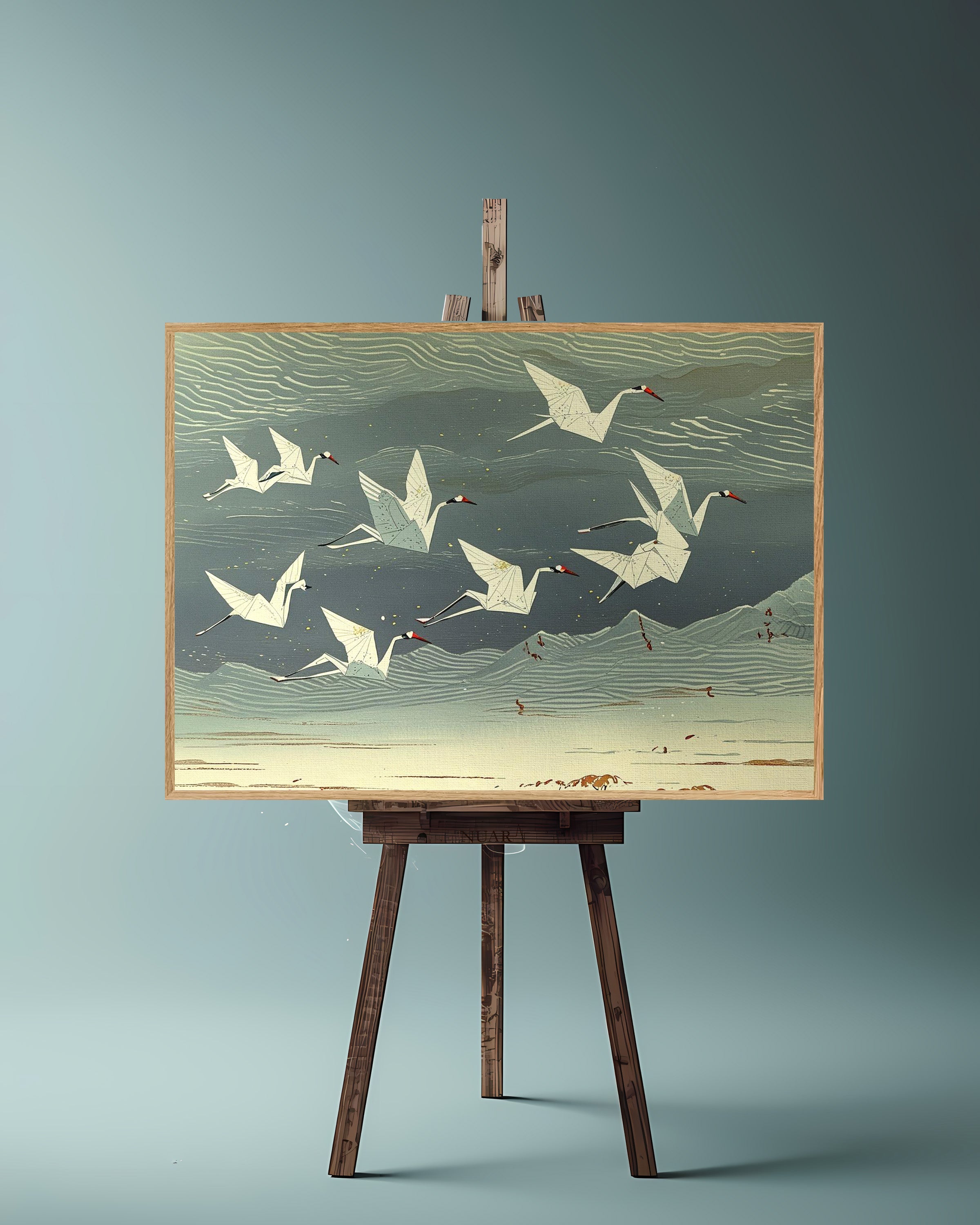 Quadro su tela da parete - Pronto da appendere - Il Volo