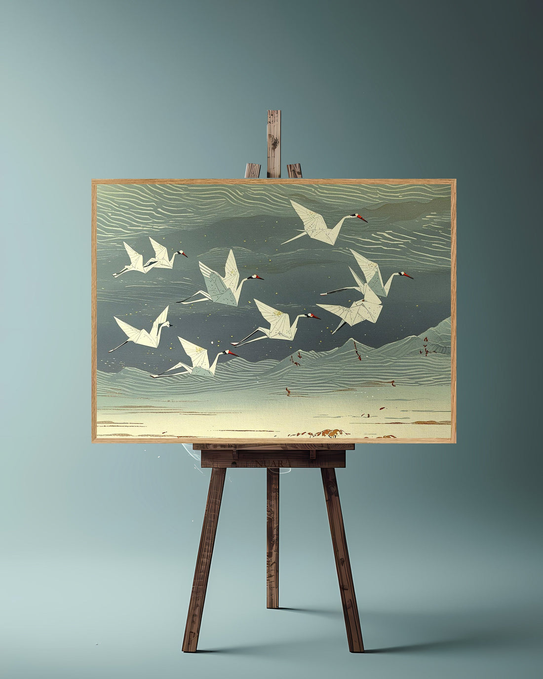 Quadro su tela da parete - Pronto da appendere - Il Volo