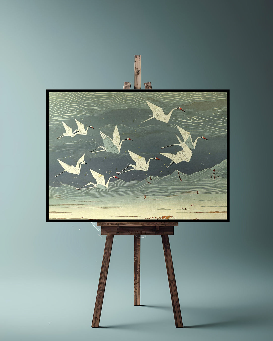 Quadro su tela da parete - Pronto da appendere - Il Volo