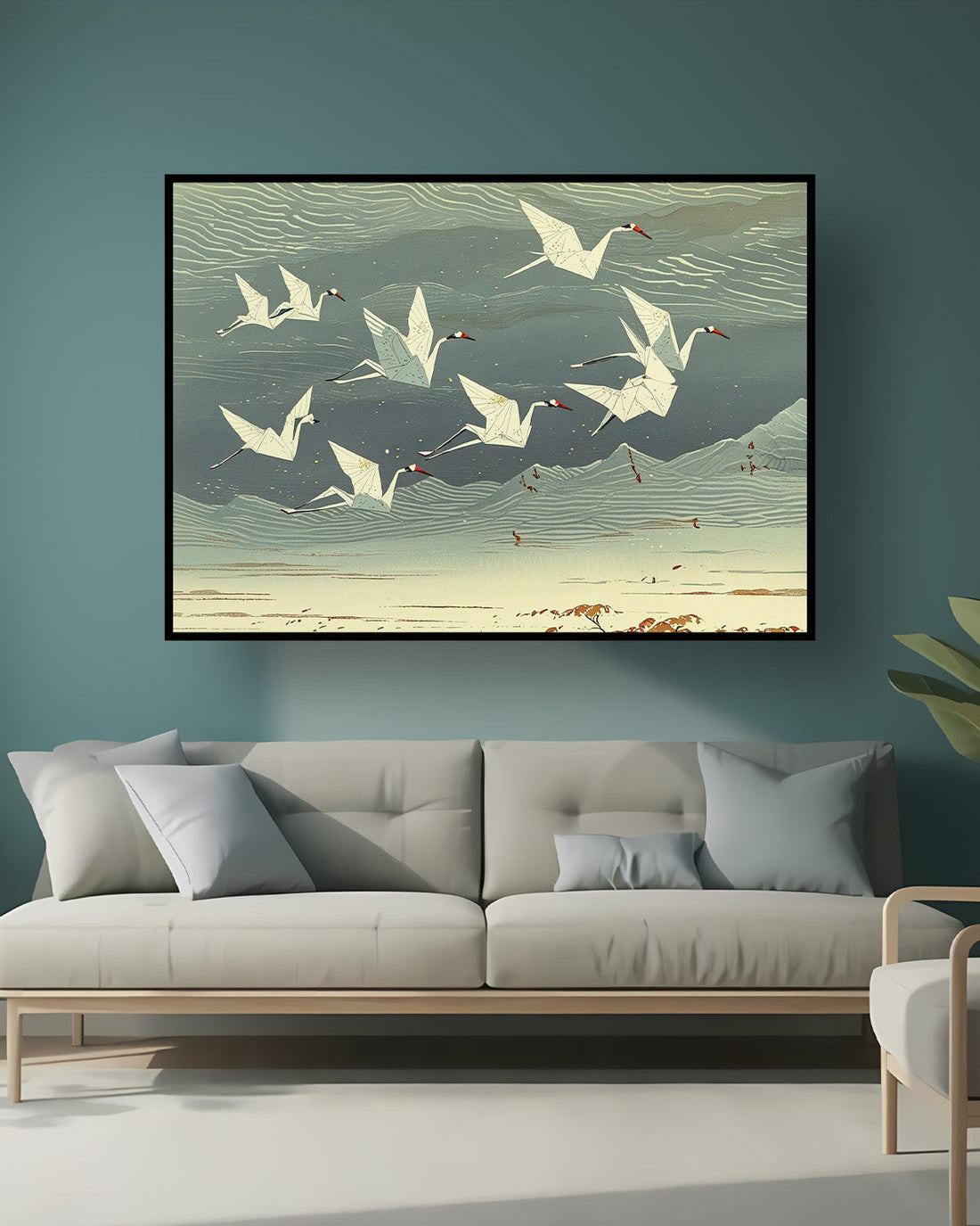 Quadro su tela da parete - Pronto da appendere - Il Volo
