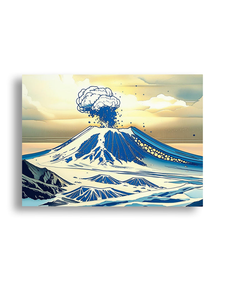 Quadro su tela da parete - Pronto da appendere - Hokkaidō