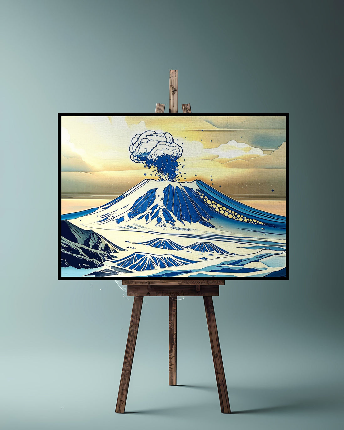 Quadro su tela da parete - Pronto da appendere - Hokkaidō