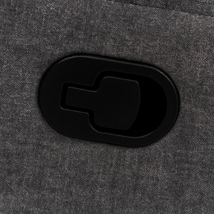 Poltrona reclinabile manualmente in tessuto - Relaxia