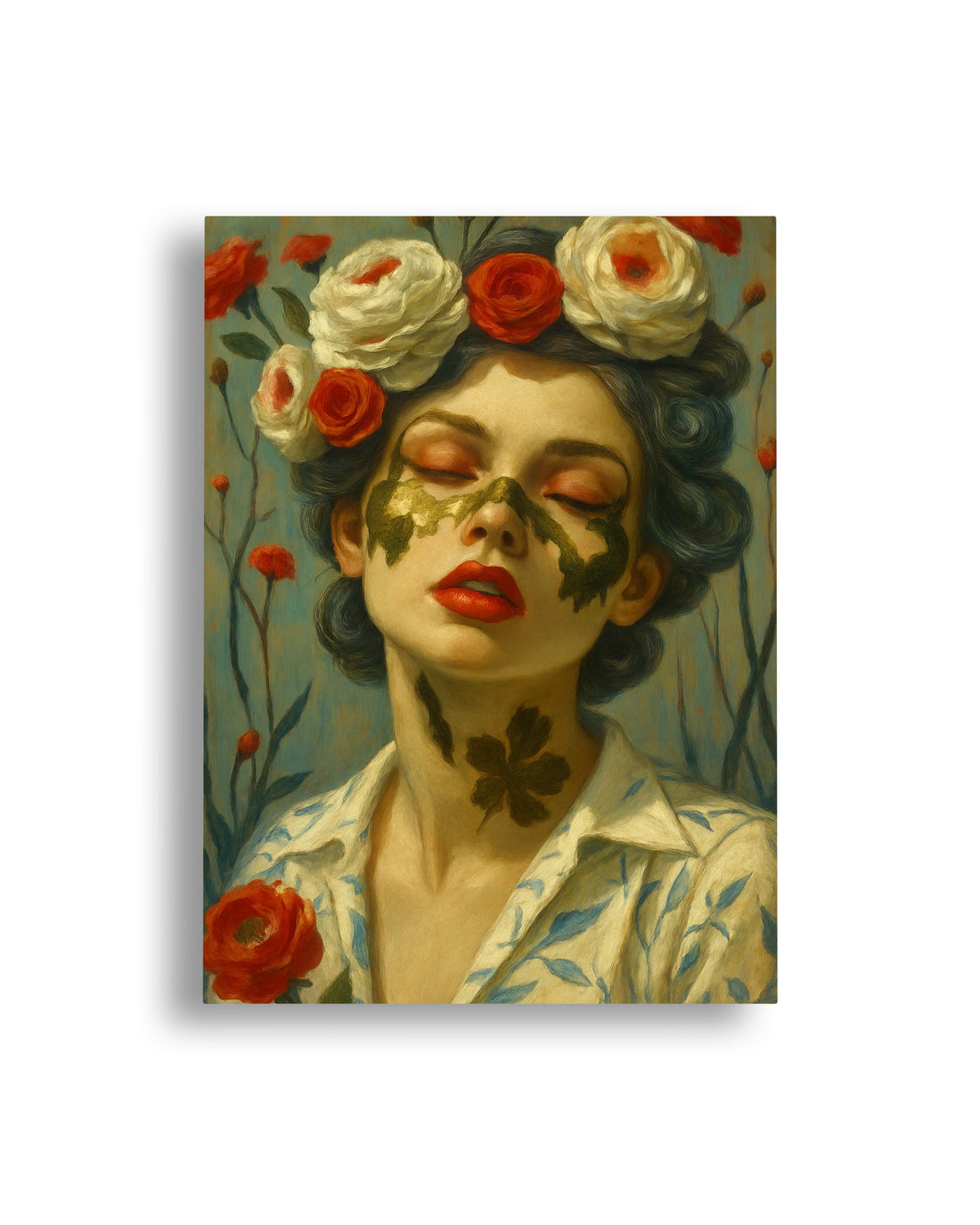 Quadro su tela da parete - Pronto da appendere - Ofelia