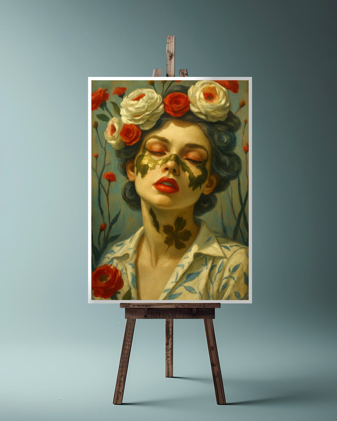 Quadro su tela da parete - Pronto da appendere - Ofelia