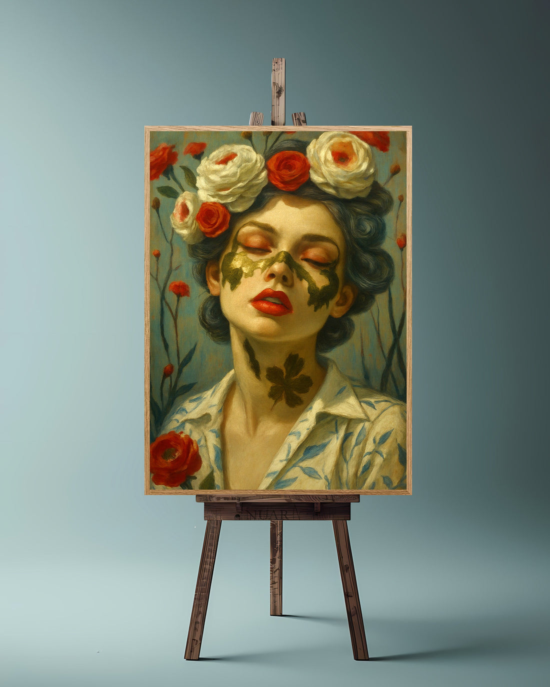 Quadro su tela da parete - Pronto da appendere - Ofelia