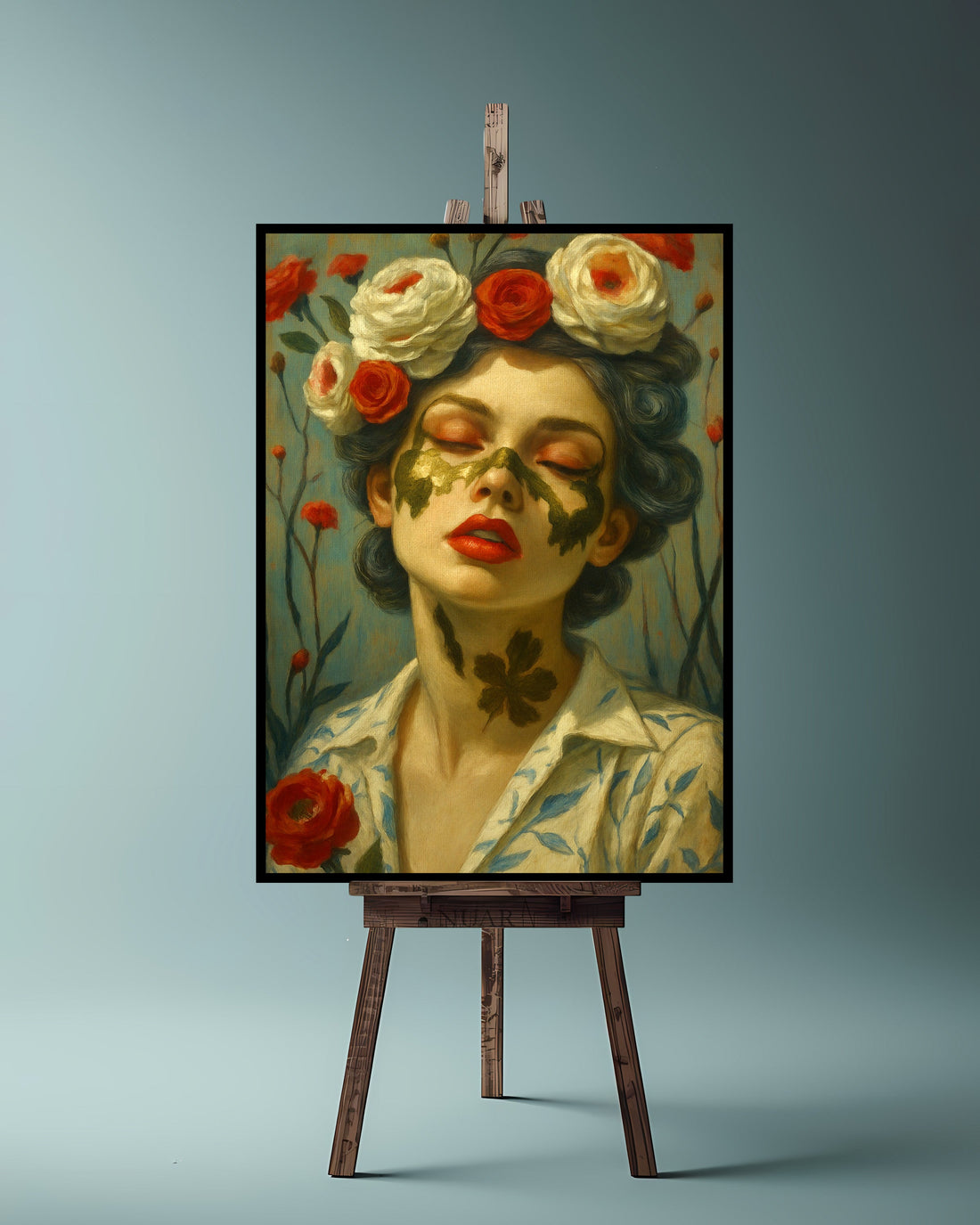 Quadro su tela da parete - Pronto da appendere - Ofelia